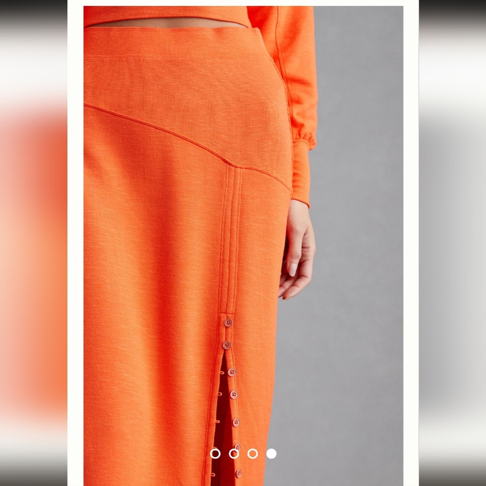 Daily Practice By Anthropologie Side-Button Skirt - image 6